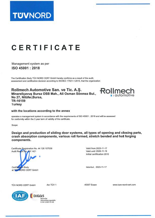 ISO 45001